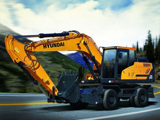 Wheeled Excavators